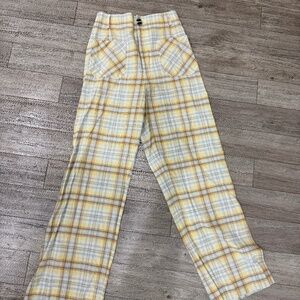 Plaid pants
